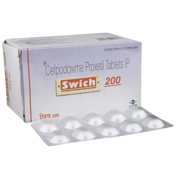 swich 200mg tablet 10's